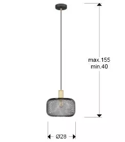 Подвесной светильник Schuller Osiris 154518
