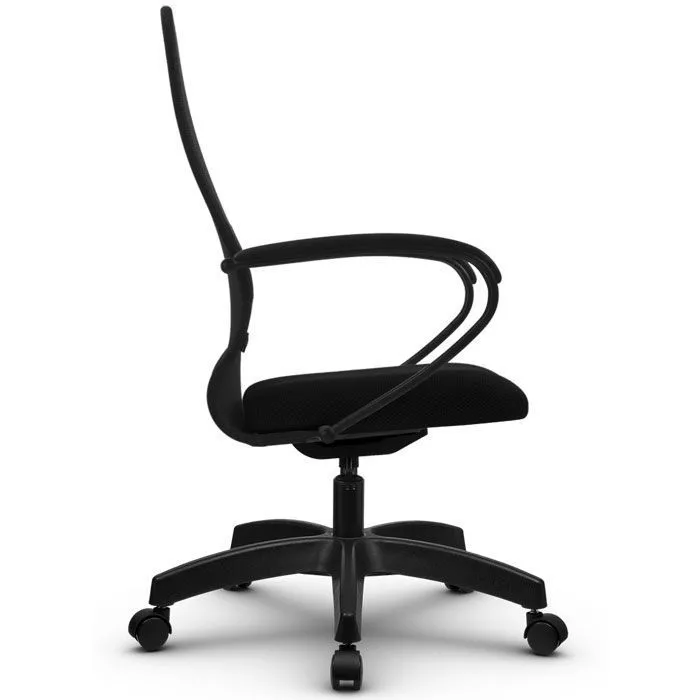 Кресло компьютерное SU-СК130-8P Pl Темно-серый / черный