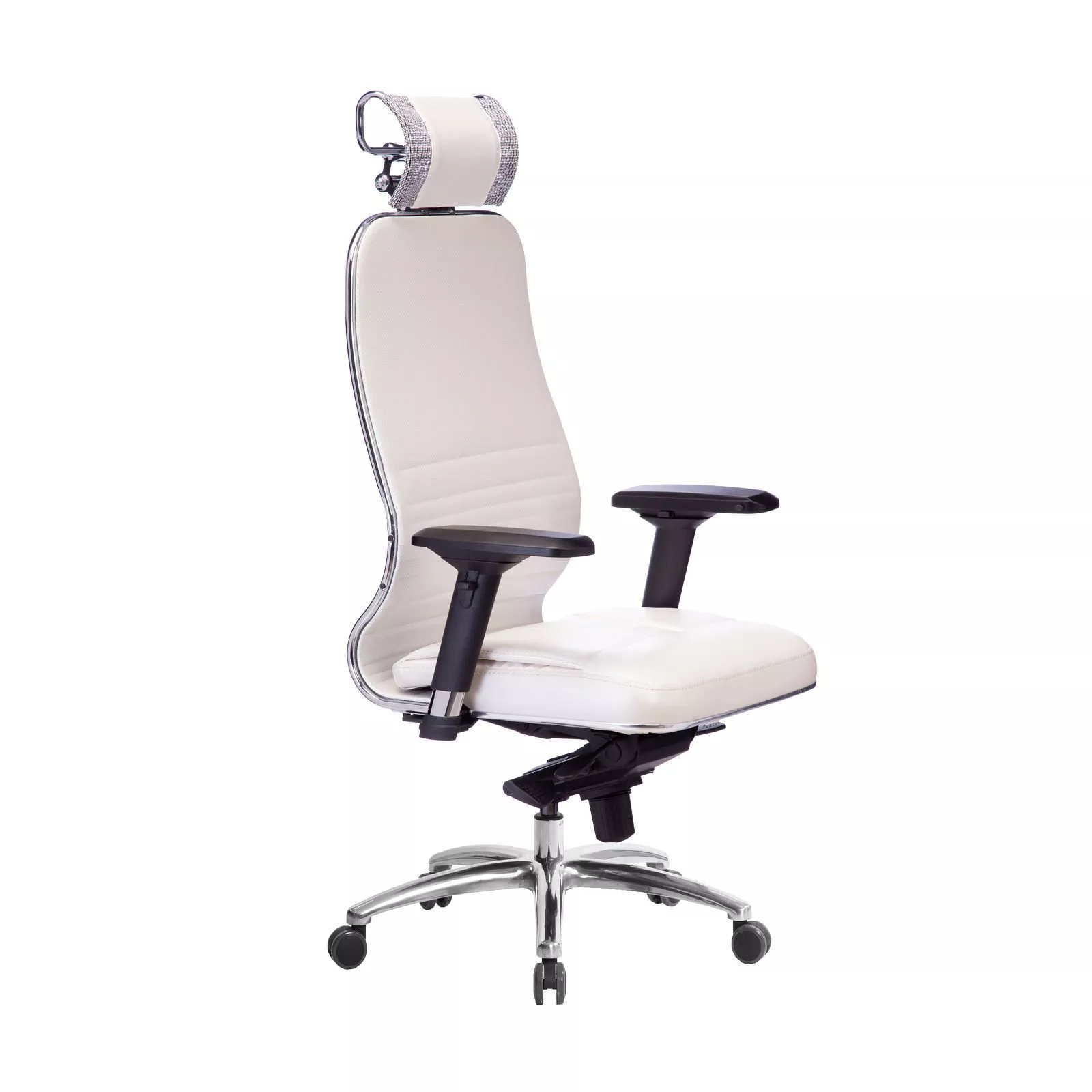 Кресло для руководителя SAMURAI KL-3.04 MPES Белый лебедь