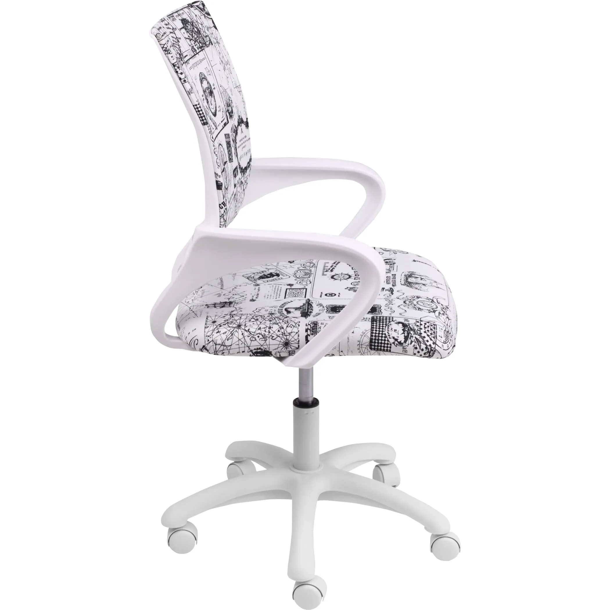 Кресло поворотное Ricci серый 72602