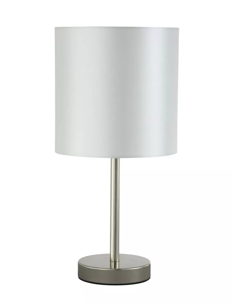 Лампа настольная Crystal Lux SERGIO LG1 NICKEL