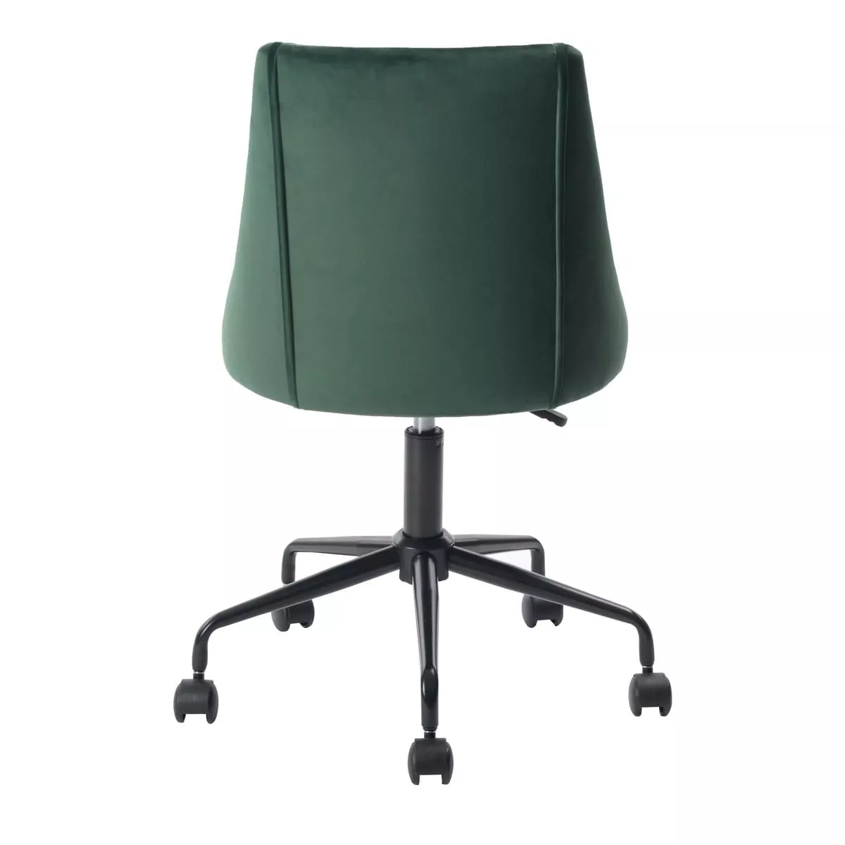 Кресло офисное Сиана велюр зеленый без подлокотников