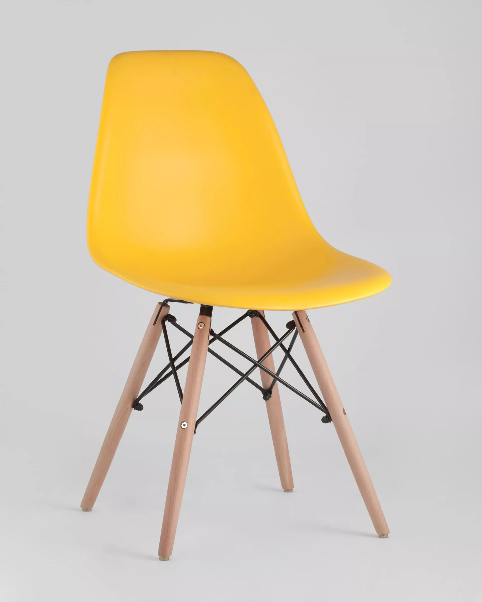 Комплект стульев Eames DSW желтый x4 шт
