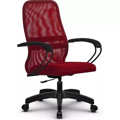 Кресло компьютерное SU-СК130-8P Pl Красный / красный