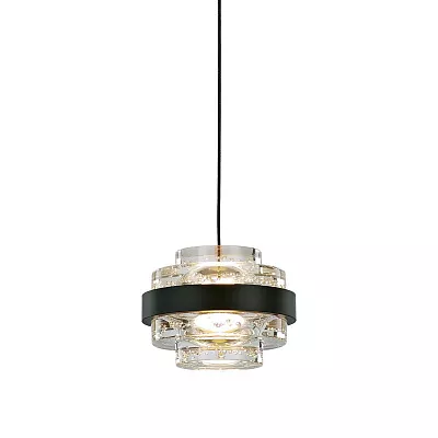 Подвесной светильник Delight Collection MD22030002 MD22030002-1A black/clear