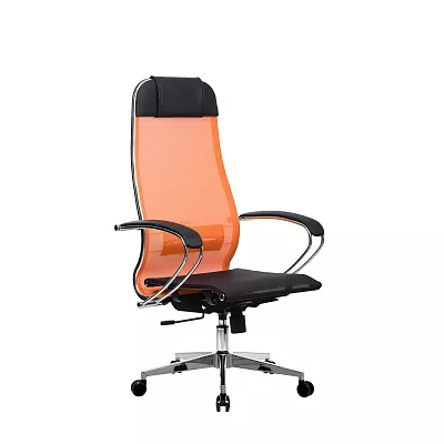 Кресло компьютерное Метта Комплект 4 Ch оранжевый