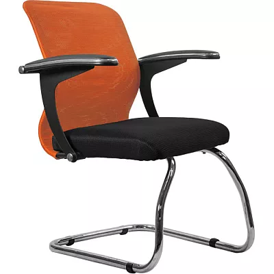 Кресло SU-M-4F1 Оранжевый / черный
