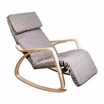 Кресло-качалка SMART 66506 серый