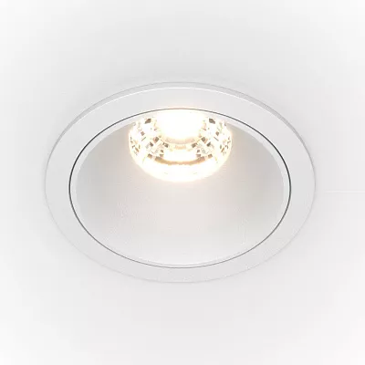 Точечный встраиваемый светильник Maytoni Alfa LED DL043-01-10W4K-RD-W