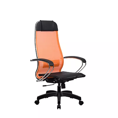 Кресло компьютерное Метта Комплект 4 Pl оранжевый