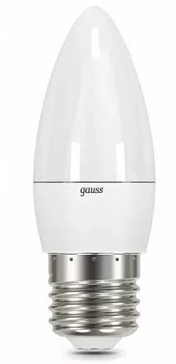 Лампа Gauss Elementary Свеча 12W 950lm 6500K E27 LED 1/10/100