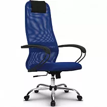 Кресло компьютерное SU-BК130-8 Ch Синий / синий
