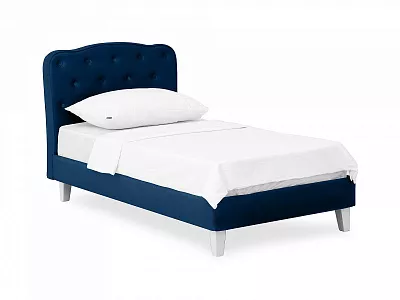 Мягкая кровать Candy синий 341099