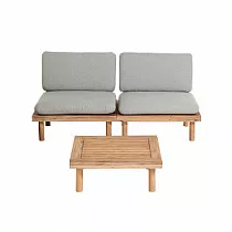 Комплект 2 кресла и 1 столик La Forma Viridis 082328