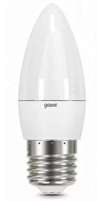 Лампа Gauss Elementary Свеча 12W 950lm 3000K E27 LED 1/10/100