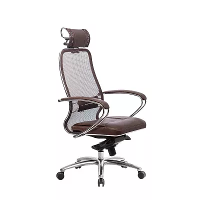 Эргономичное кресло SAMURAI SL-2.04 MPES Темно-коричневый