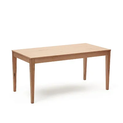 Раздвижной стол La Forma Yain шпон и массив дуба 160 (220) x 80 см 152835