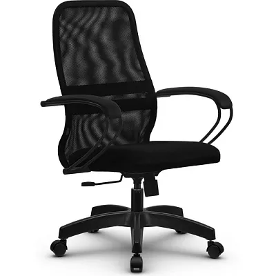 Кресло компьютерное SU-СК130-8 Pl Черный