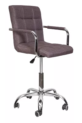 Кресло поворотное Rosio 2 серый ткань 58827