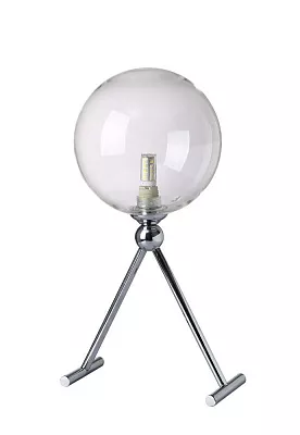 Лампа настольная Crystal Lux FABRICIO LG1 CHROME/TRANSPARENTE