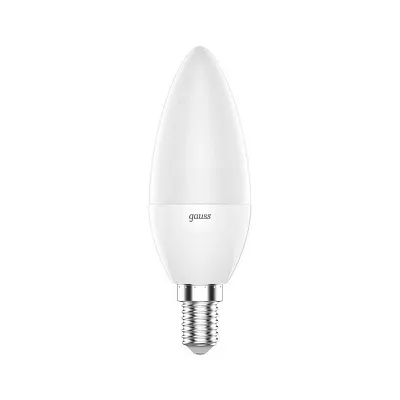 Лампа Gauss Свеча 6W E14 RGBW+димирование LED 1/10/100
