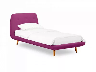 Кровать Loa 90x200 розовый 567464