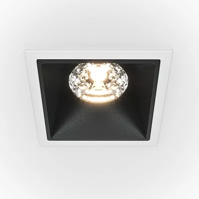 Точечный встраиваемый светильник Maytoni Alfa LED DL043-01-15W3K-D-SQ-WB