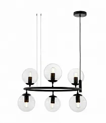 Подвесной светильник Lumina Deco Ceredo LDP 6034-6 RND BK