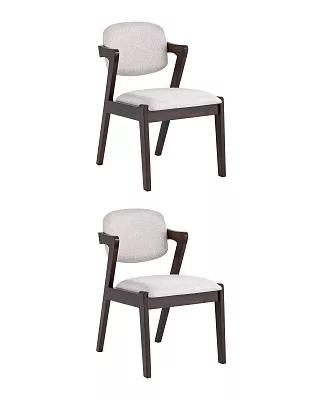 Комплект стульев VIVA светло-серый 2 шт
