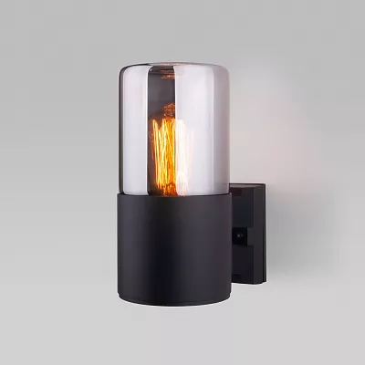 Уличный настенный светильник Elektrostandard Roil 35125/U Черный