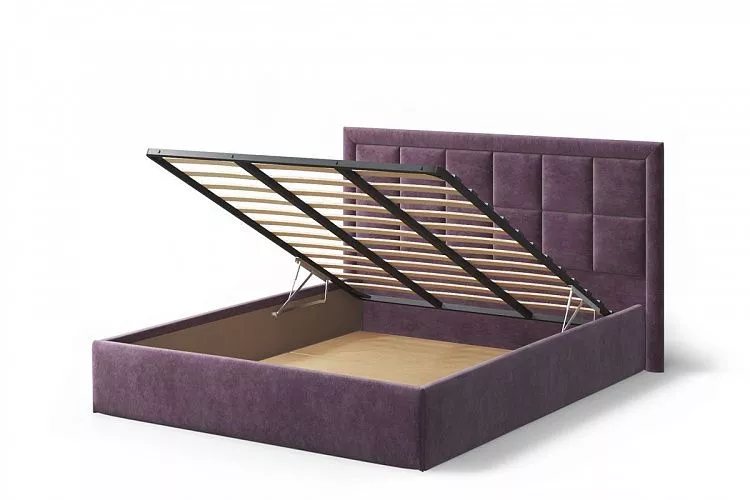 Кровать без основания 160х200 Белла NEO 17 (фиолетовый) МЛК