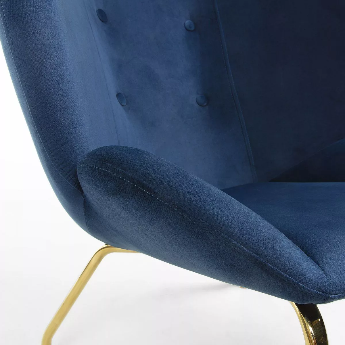 Кресло La Forma Vernen темно-синее