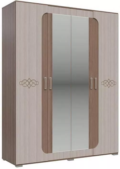 Шкаф 4-х дверный Пальмира 160 см
