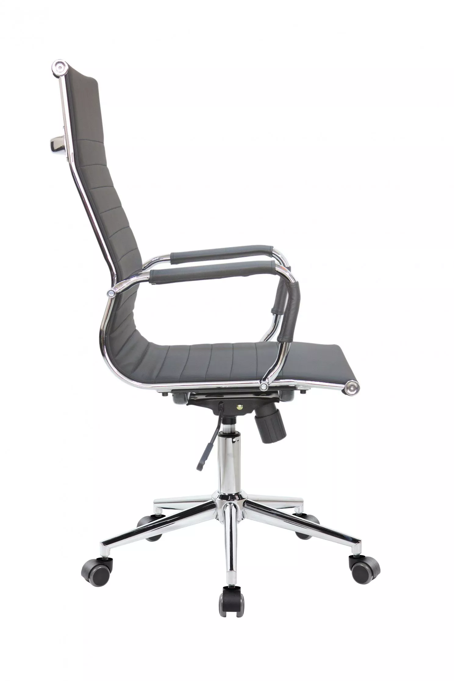 Кресло руководителя Riva Chair Hugo 6002-1S с высокой спинкой серый