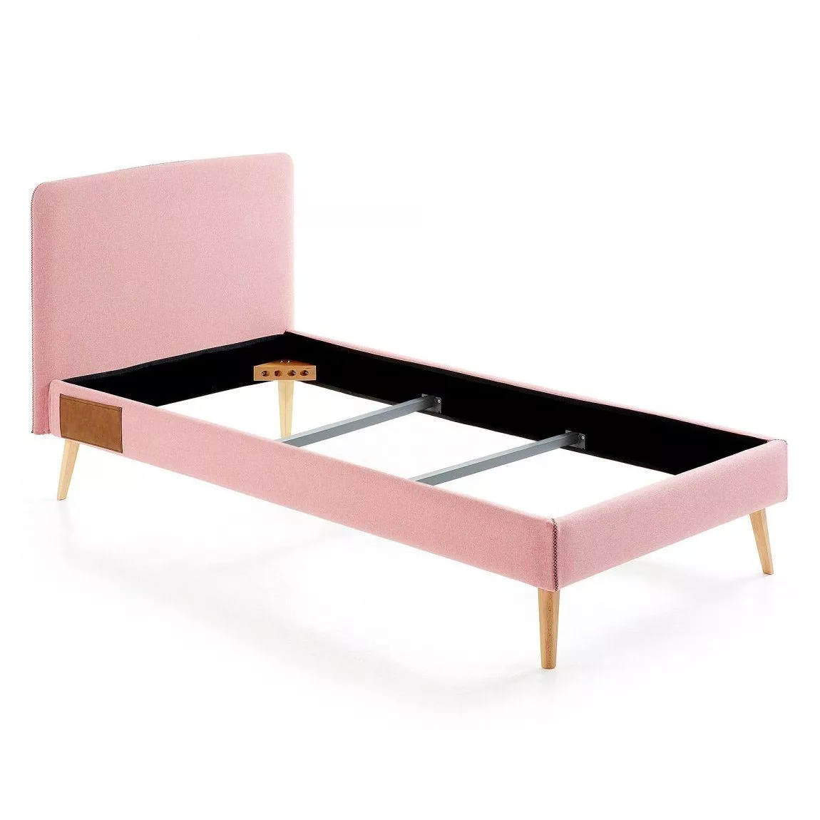 Кровать La Forma Lydia 90х190 розовая