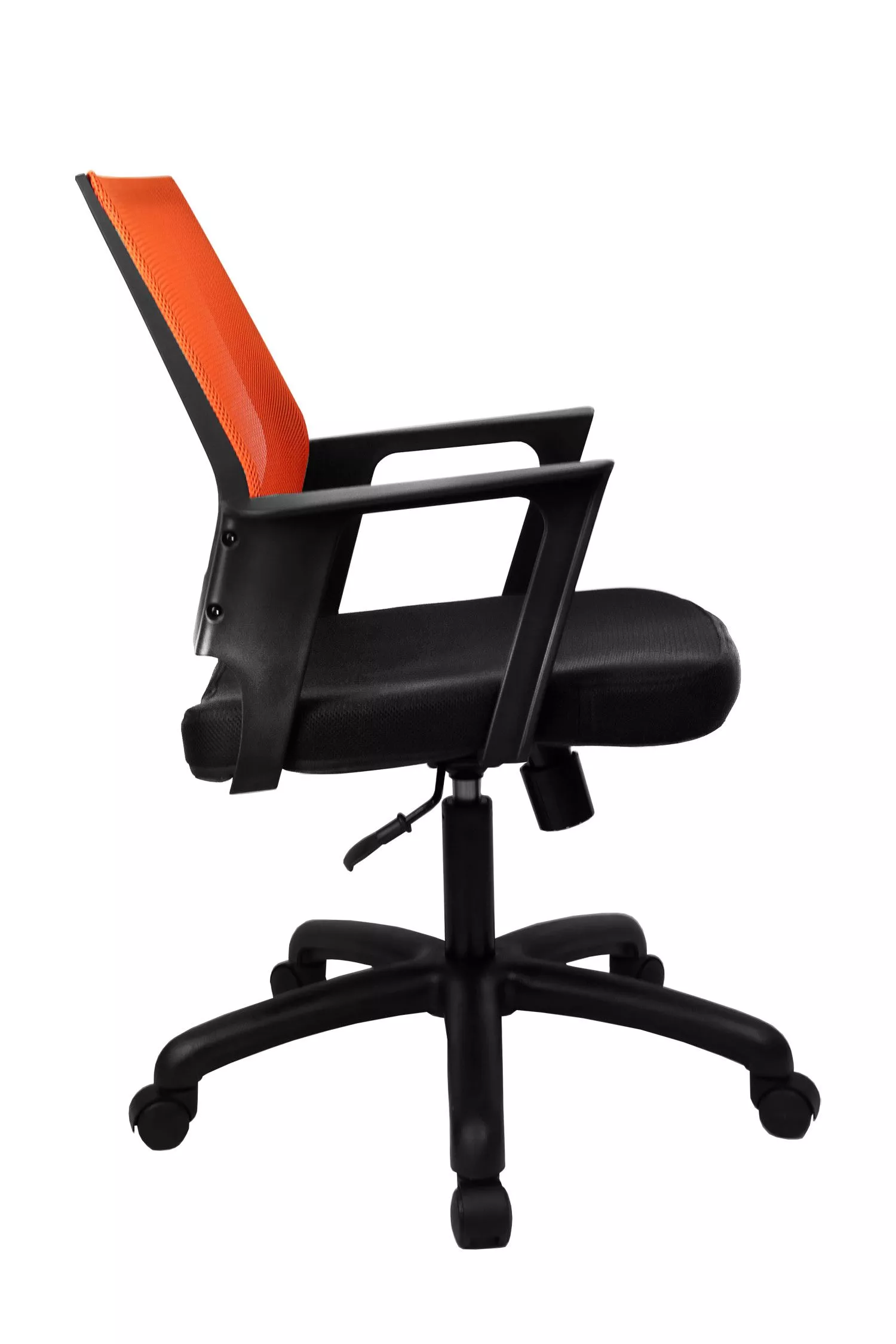 Кресло для персонала Riva Chair RUSSIA 1150 TW PL черный / оранжевый