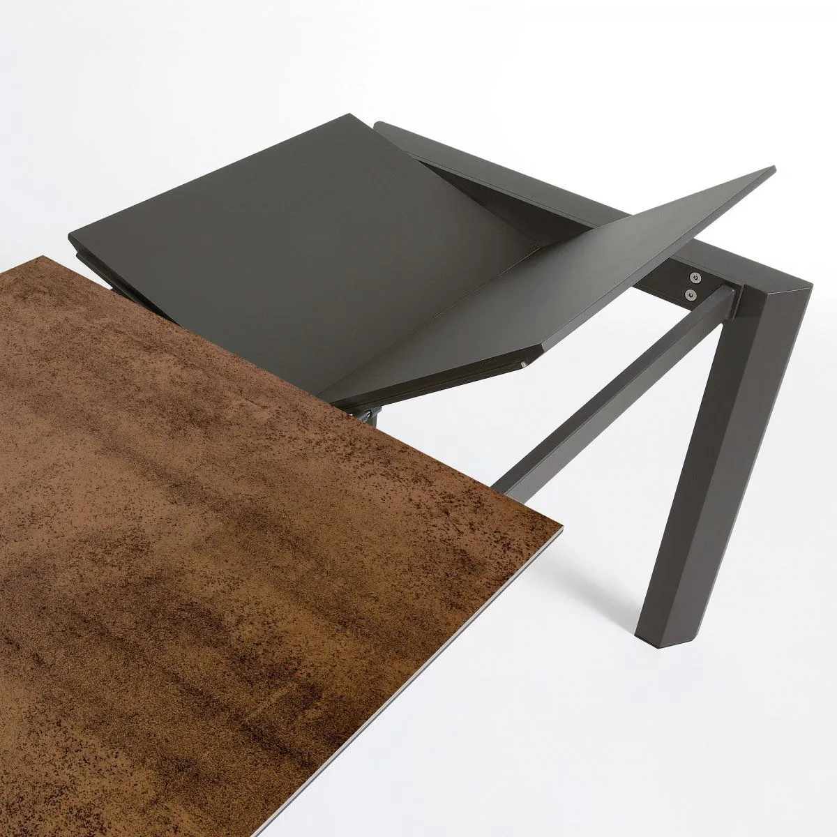 Обеденный стол La Forma Atta 200х90 коричневый 051236