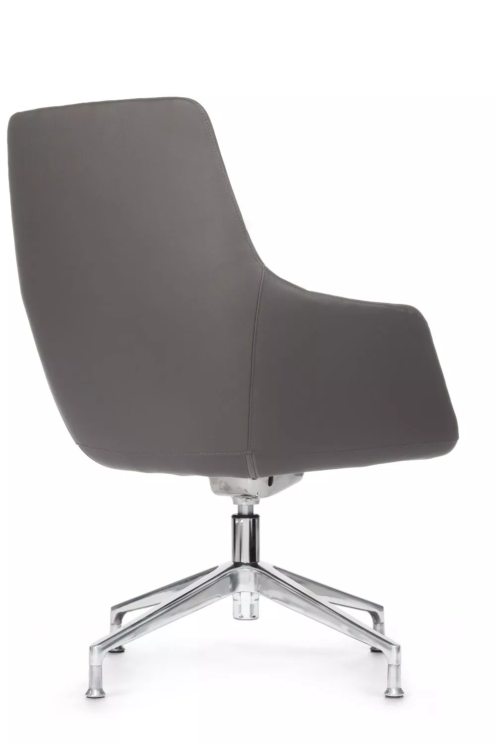 Офисное кресло из натуральной кожи RIVA DESIGN Soul-ST (С1908) антрацит