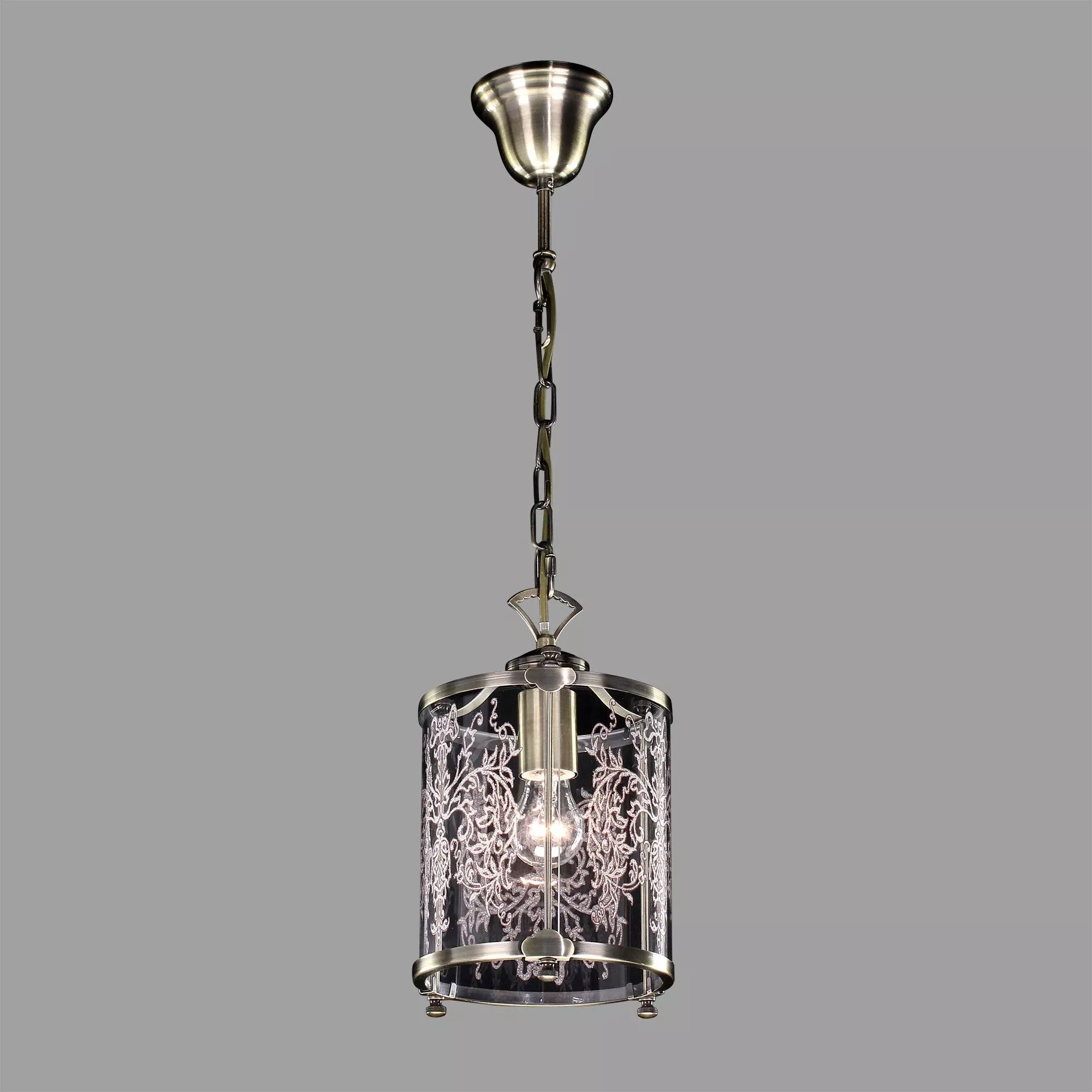 Потолочный подвесной светильник Версаль бронзовый Citilux CL408113