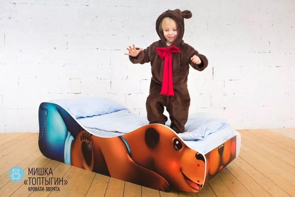 Детская кровать Мишка Топтыгин