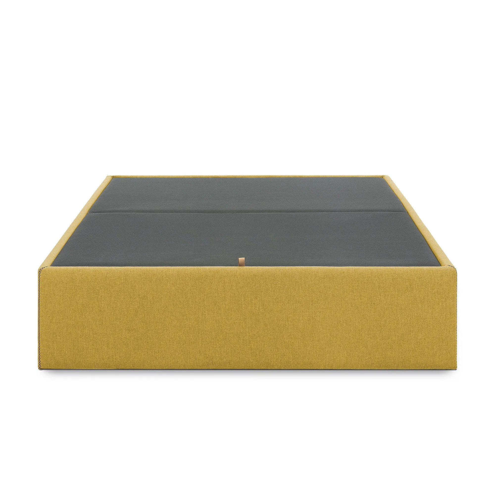 Кровать La Forma Matters c ящиком для хранения 150х190 горчица