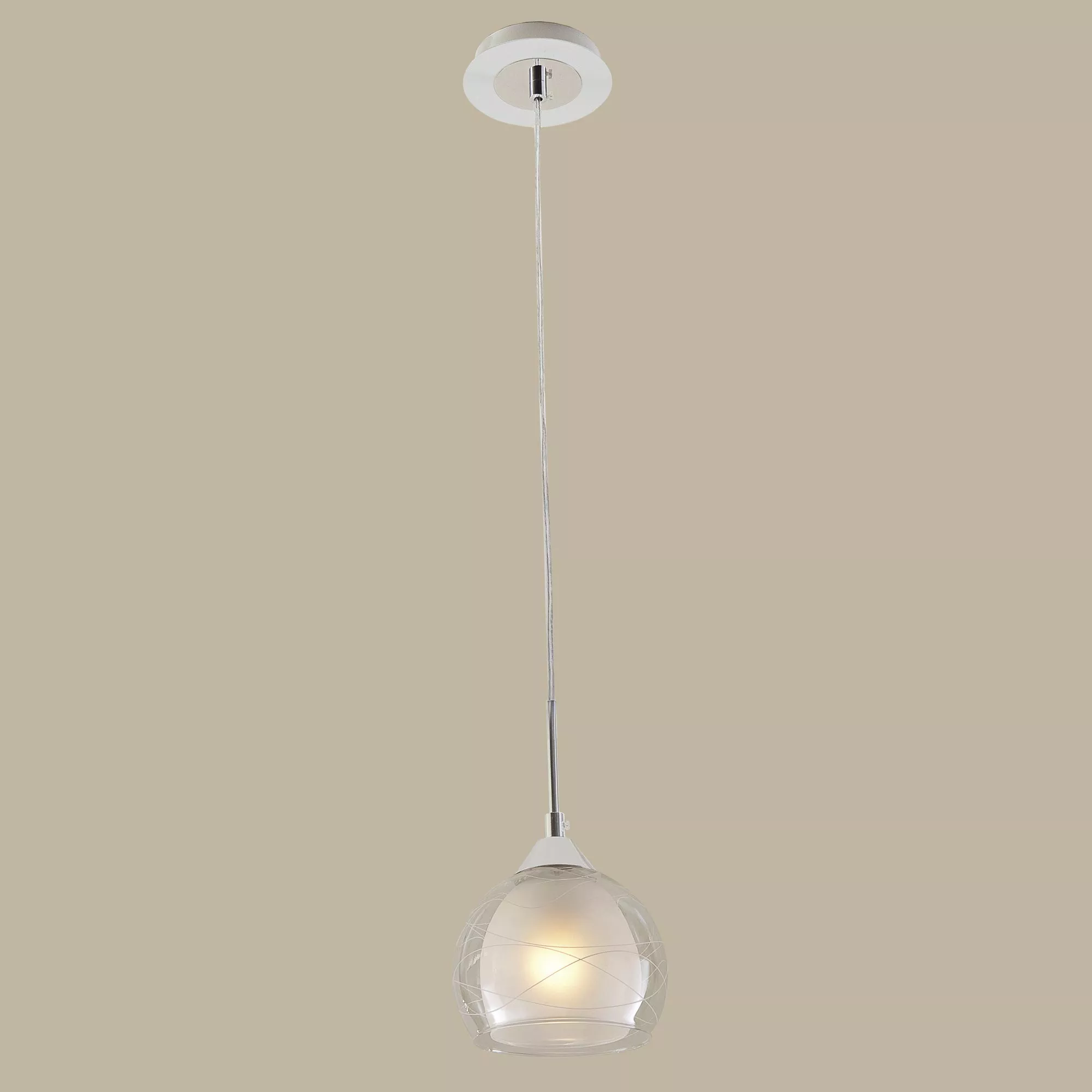 Потолочный подвесной светильник Буги белый Citilux CL157111