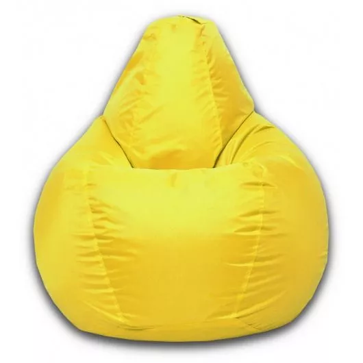 Кресло-мешок Груша M оксфорд желтый