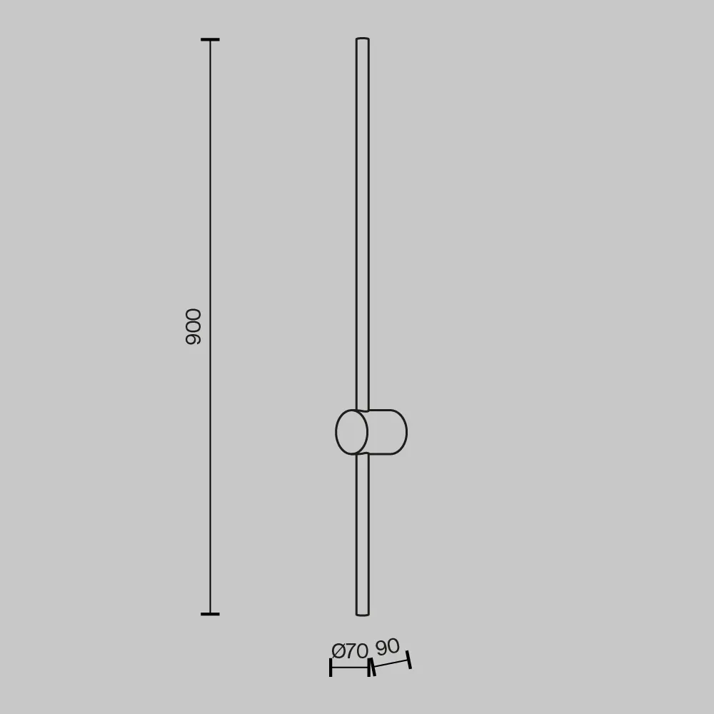 Бра Maytoni Light stick MOD237WL-L11BS3K