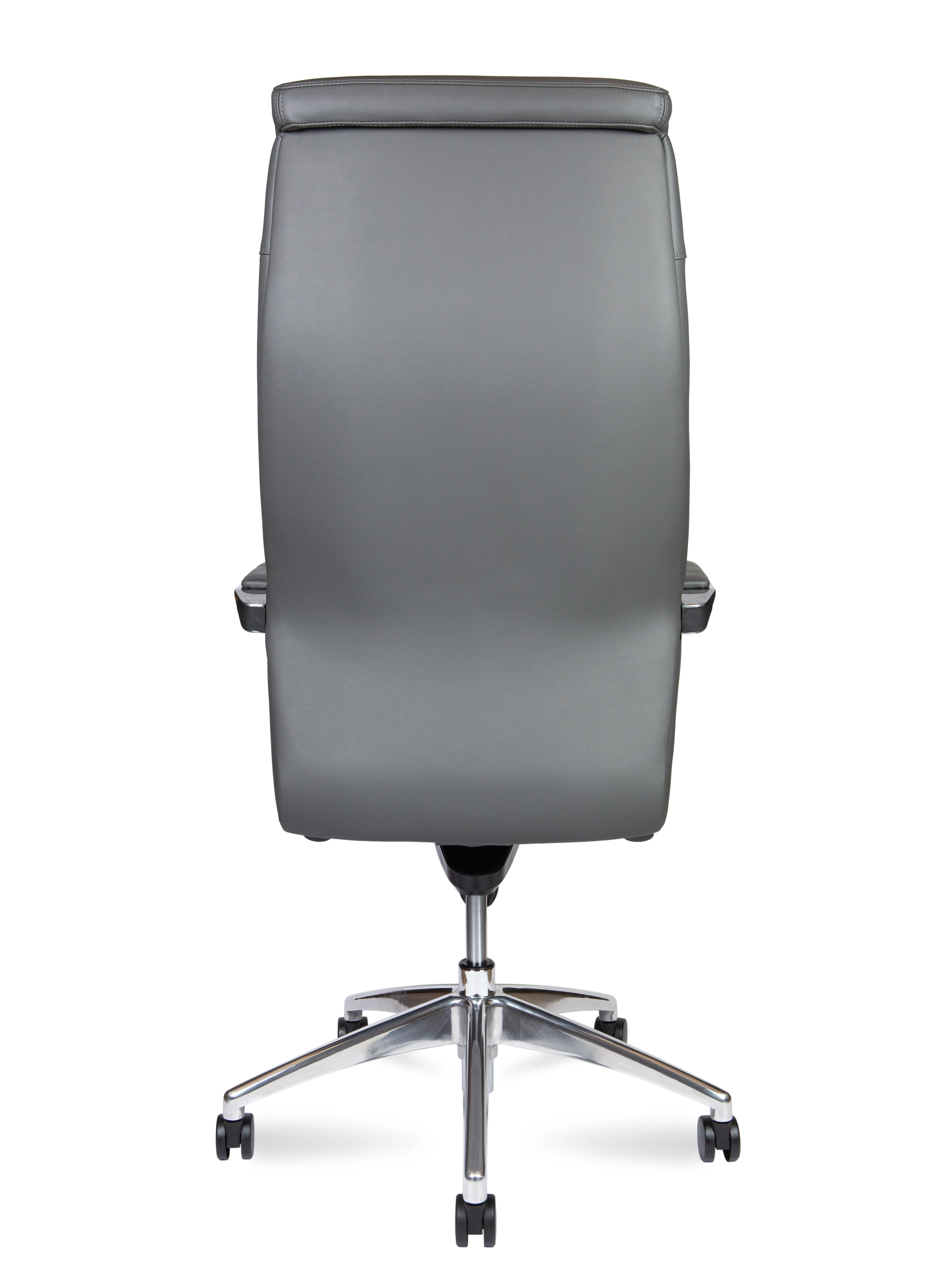 Кресло руководителя NORDEN Madrid Grey экокожа серый L340HCA-Grey