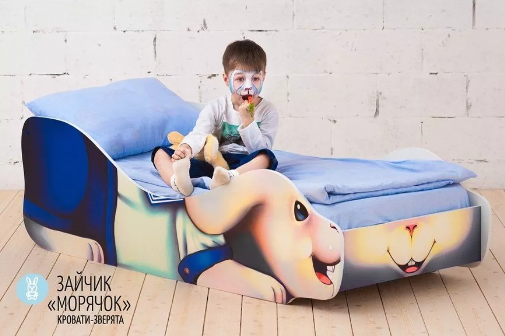 Детская кровать Заяц Морячок