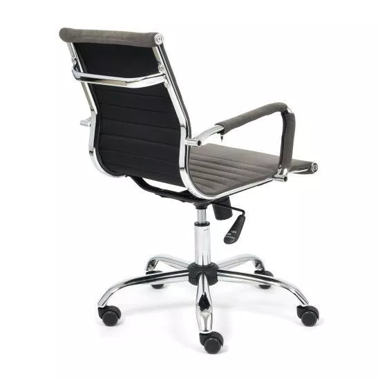Кресло компьютерное URBAN-LOW флок серый