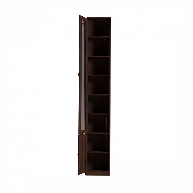 Шкаф для книг (библиотека) Sherlock 34 Орех шоколадный