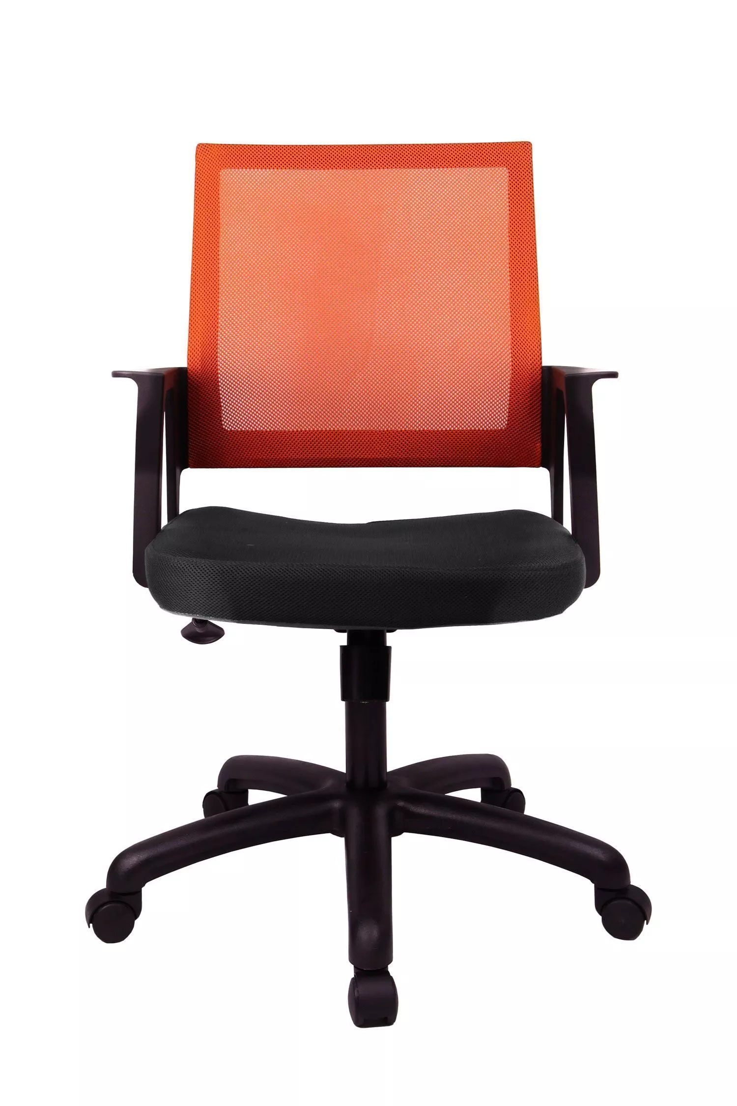 Кресло для персонала Riva Chair RUSSIA 1150 TW PL черный / оранжевый