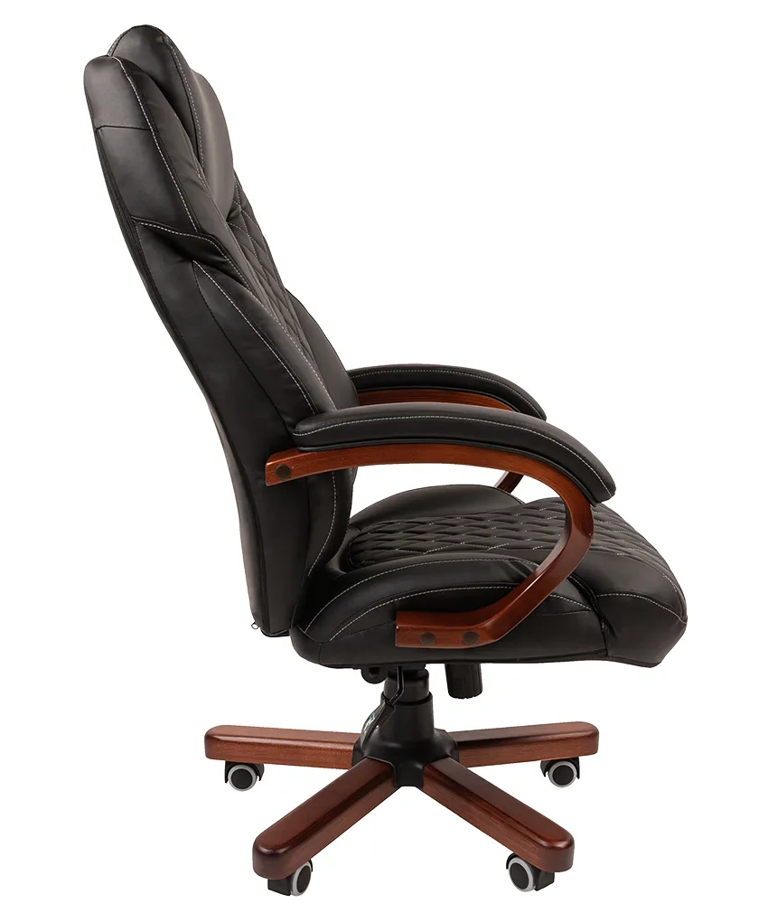 Кресло руководителя (до 150 кг) Chairman 406 N черный